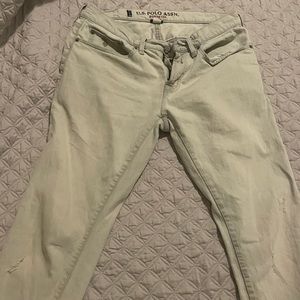 US Polo ASSN 31x32 Off White Jeans